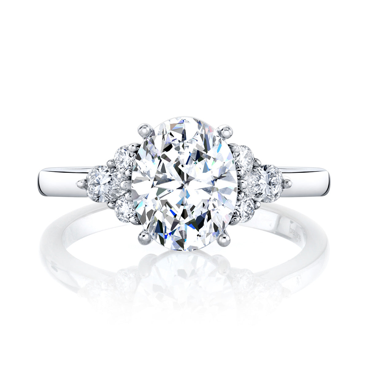 18KW Parade "Classic Bridal" Semi-Mount Engagement Ring