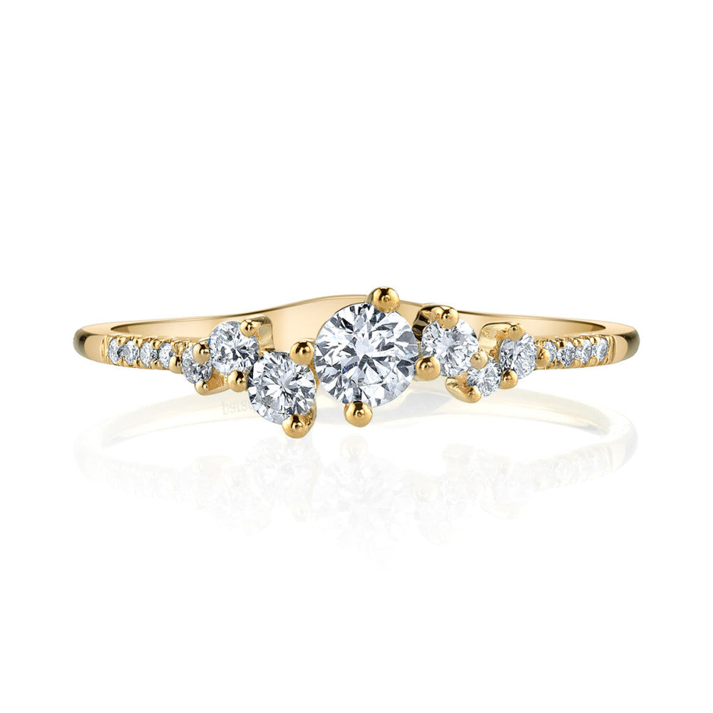 18KY Diamond Fashion Band