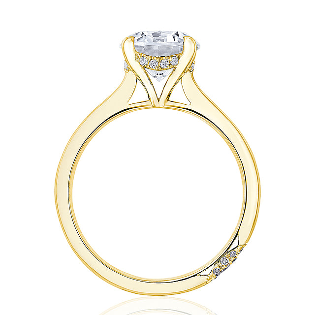 18KY Founder's Collection Round Solitaire Engagement Ring