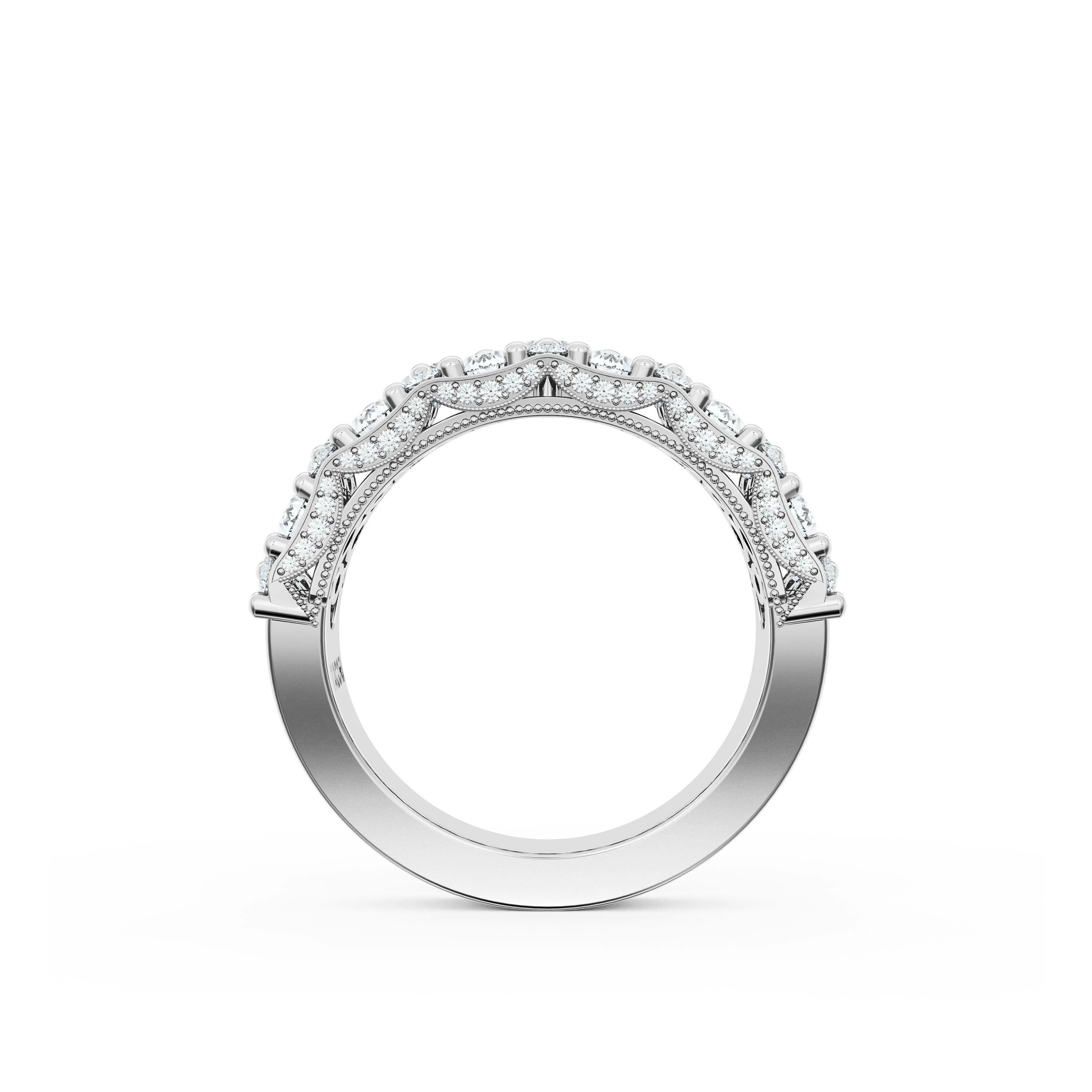 18K WHITE GOLD ROYAL T DIAMOND BAND